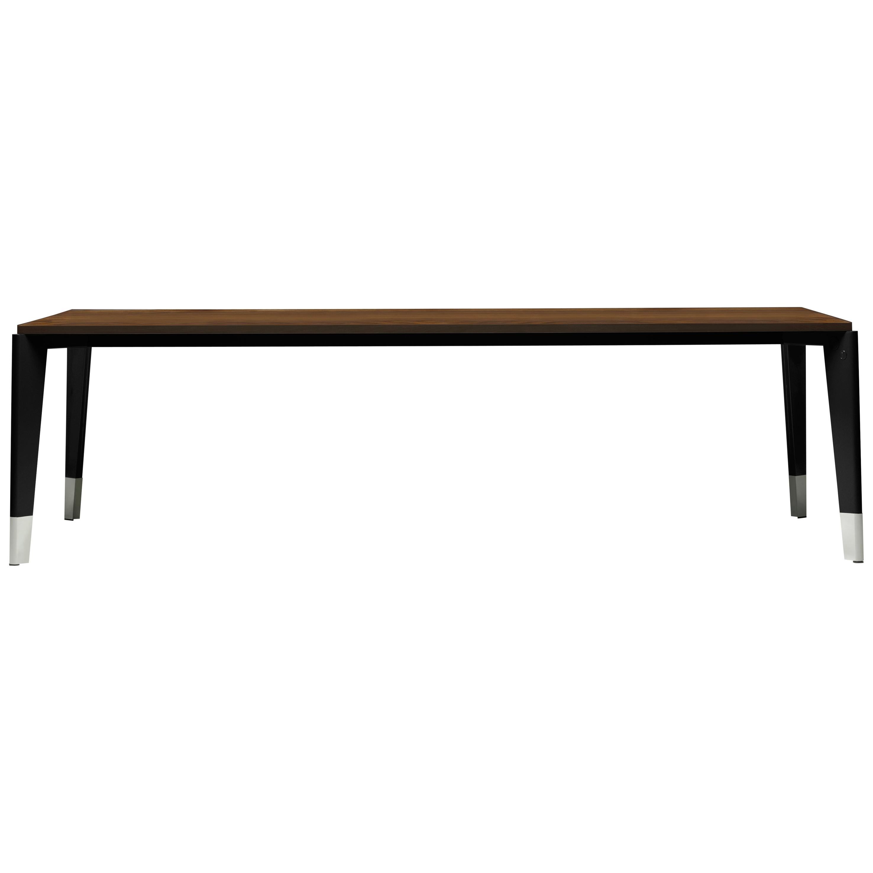 Vitra Flavigny Table in American Walnut Oak by Jean Prouvé For Sale