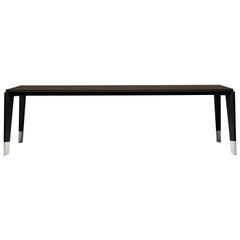 Vitra Flavigny Table in Smoked Oak by Jean Prouvé