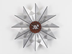 Vitra Flock of Butterflies Clock in Aluminum by George Nelson