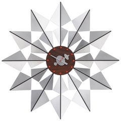 Vitra Flock of Butterflies Clock in Aluminum by George Nelson