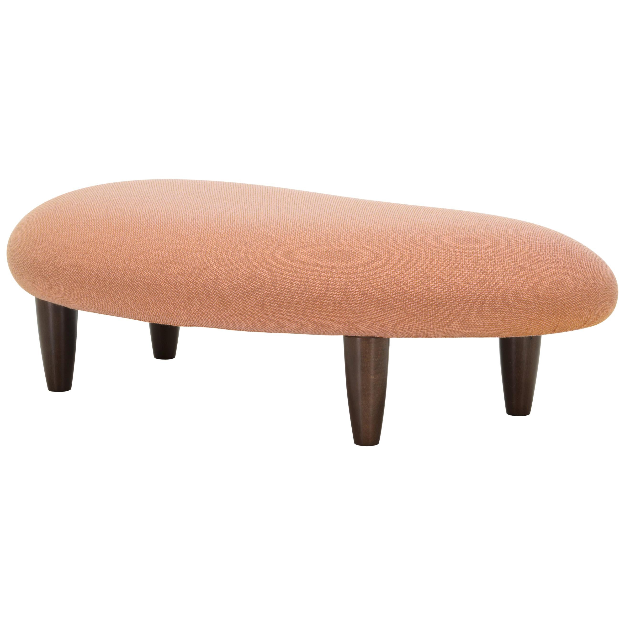 Vitra Freeform Ottoman in Pink by Isamu Noguchi For Sale
