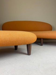 Vitra Freeform Sofa + Ottoman '2007' by Isamu Noguchi