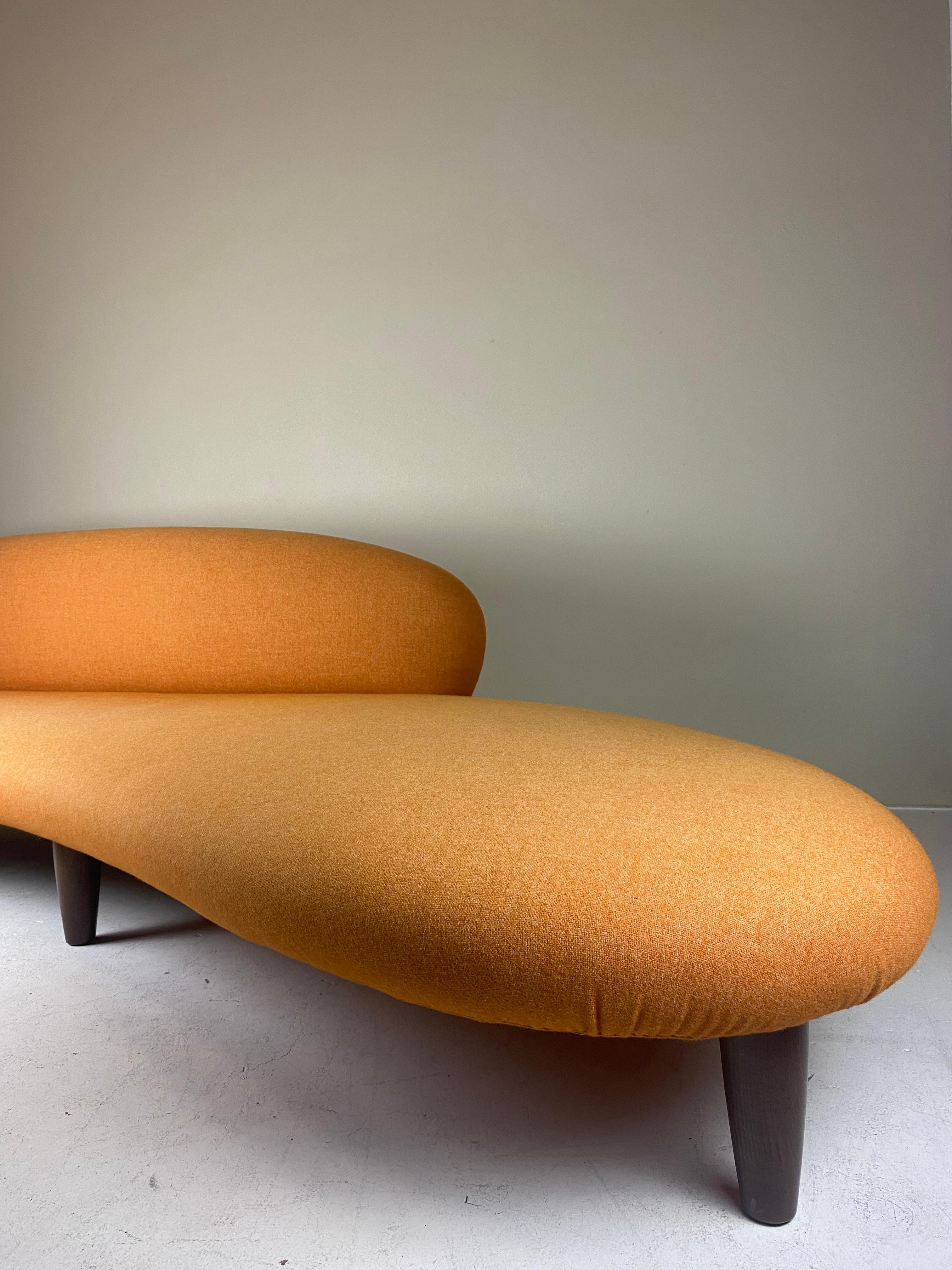 Mid-Century Modern Vitra Freeform Sofa + Ottoman '2007' by Isamu Noguchi