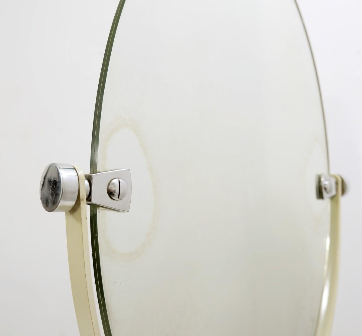 20ième siècle Miroir de table à double face Vitra Graeter en vente