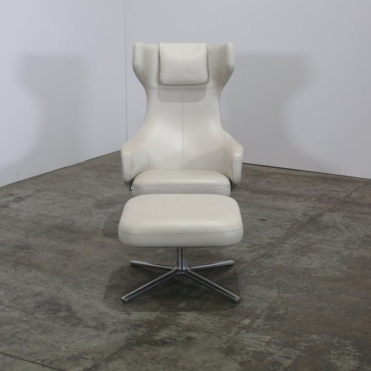 Silla y reposapiés Vitra Grand Repos en venta 2