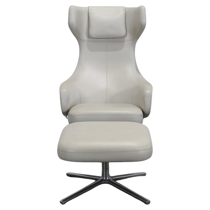 Vitra Grand Repos Lounge Chair & Footstool