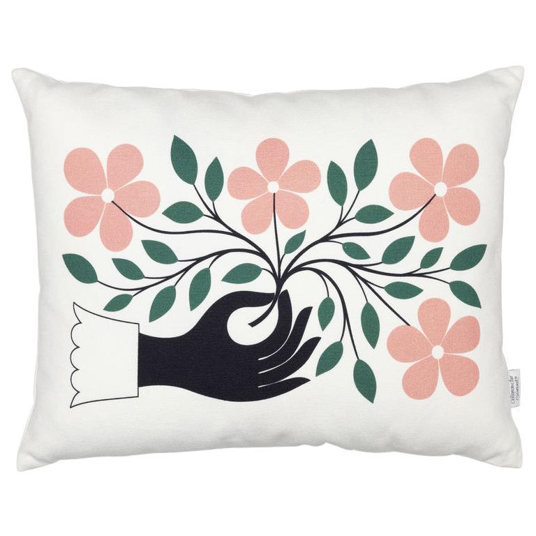 Vitra Graphic Print Pillow with Hand by Alexander Girard - 1stdibs NY