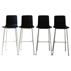 Vitra HAL High Stool Chairs by Jasper Morrison, Sold In Pairs