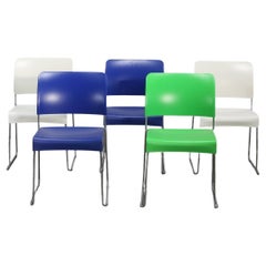 Vitra Hal Sledge Chairs by Jasper Morrison, Set of Five