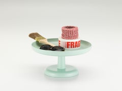 Vitra High Tray in Mint Green by Jasper Morrison