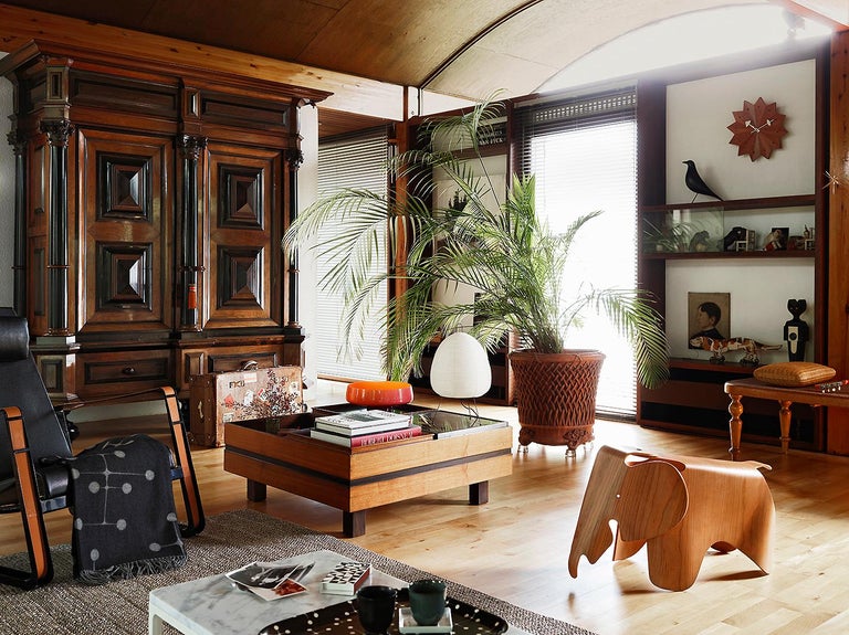 Vitra House Bird in Walnut by Charles and Ray Eames, 1stdibs New York