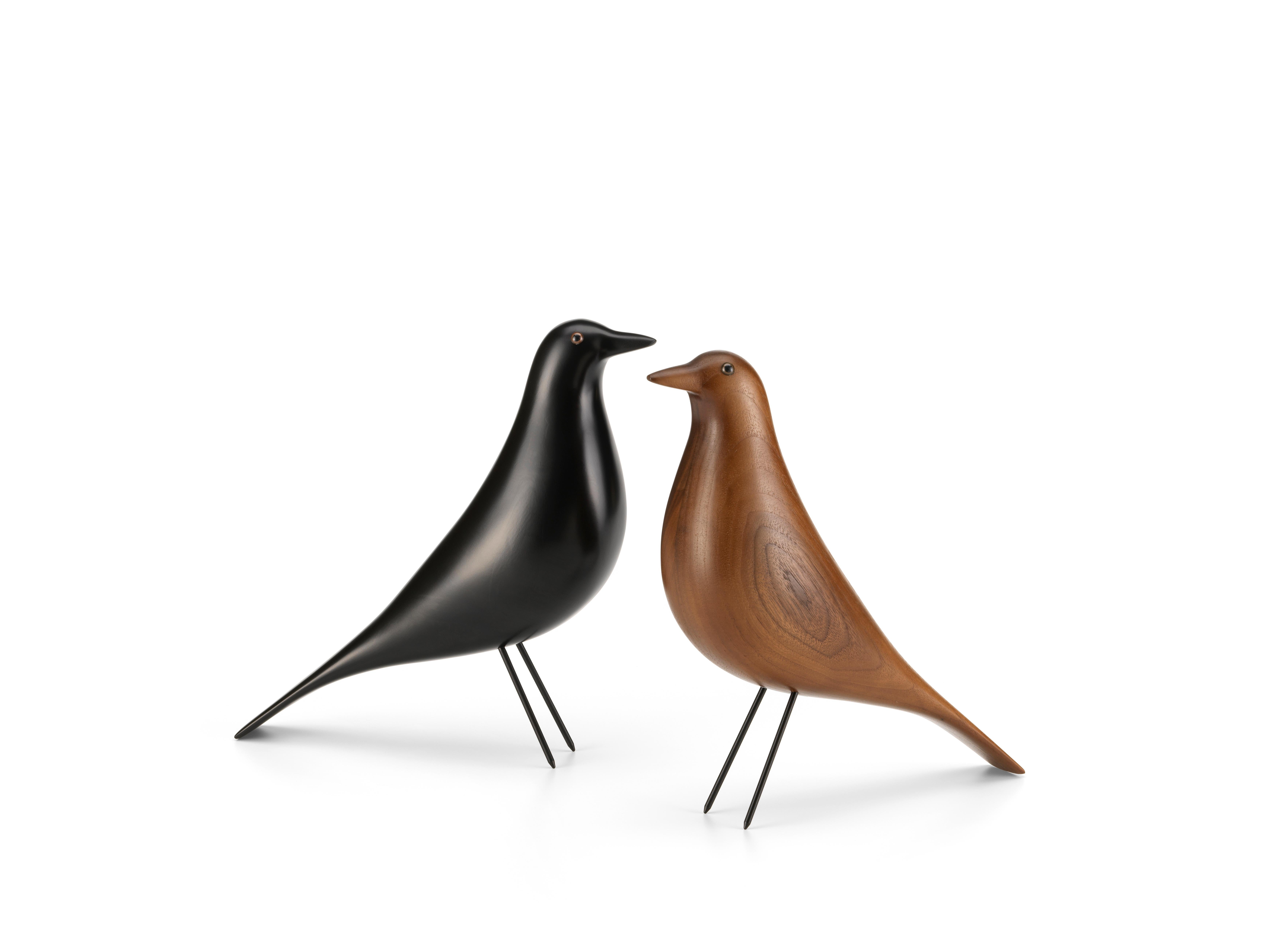 Swiss Vitra House Bird in Walnut by Charles & Ray Eames For Sale