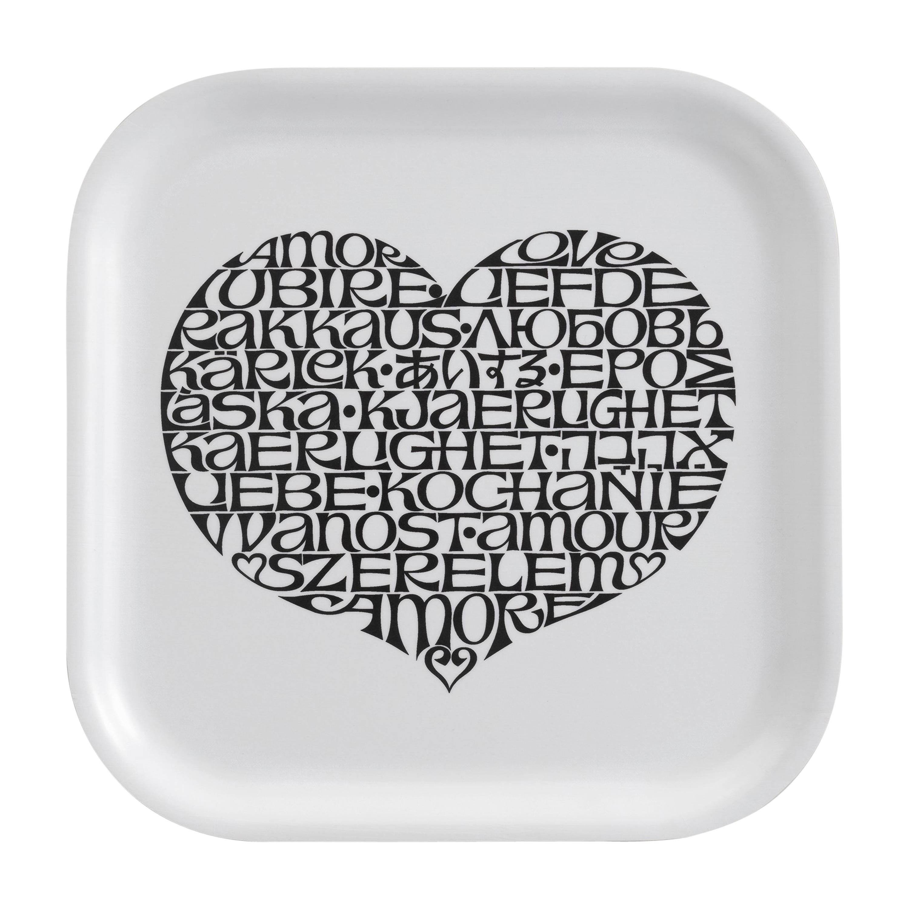 Vitra International Love Heart Classic Tray by Alexander Girard For Sale