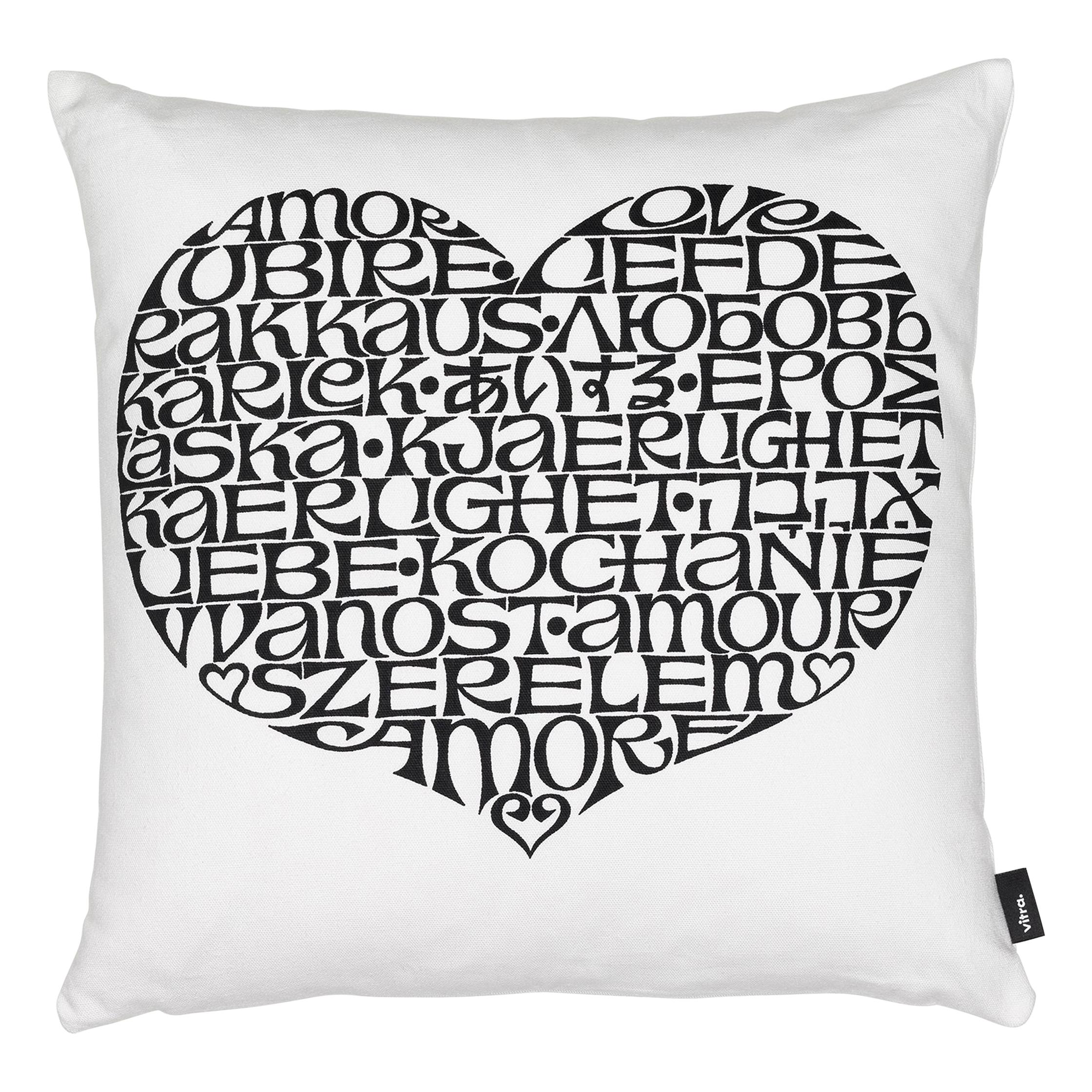 Vitra International Love Heart Pillow by Alexander Girard For Sale