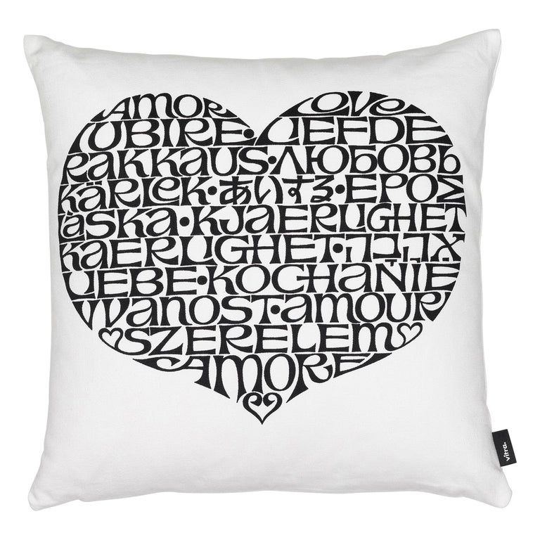 Limited Edition Vitra International Love Pillow By Alexander