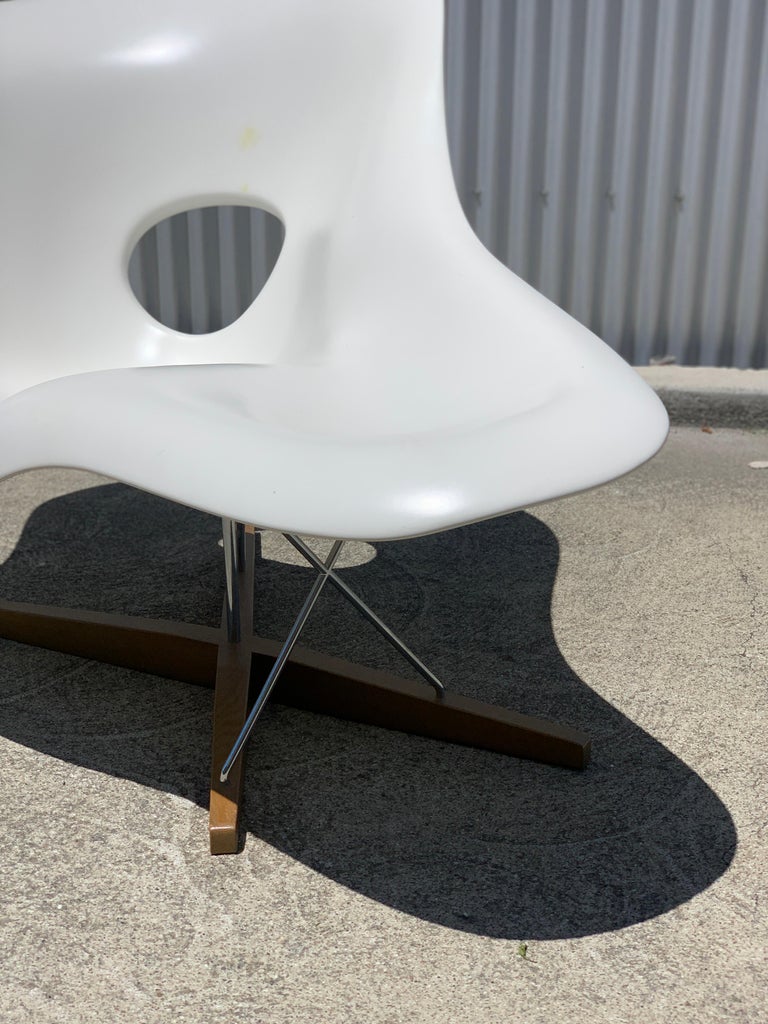 Mid-Century Modern Vitra La Chaise Chair by Charles and Ray Eames For Sale