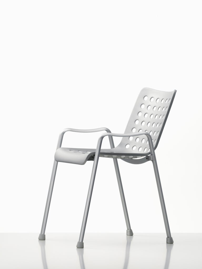 Vitra Landi Chair in Matte Anodized Aluminum by Hans Coray For Sale at  1stDibs | vitra landi stuhl, coray chair