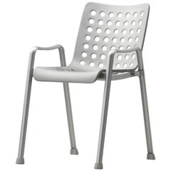 Vitra Landi Chair in Matte Anodized Aluminum by Hans Coray