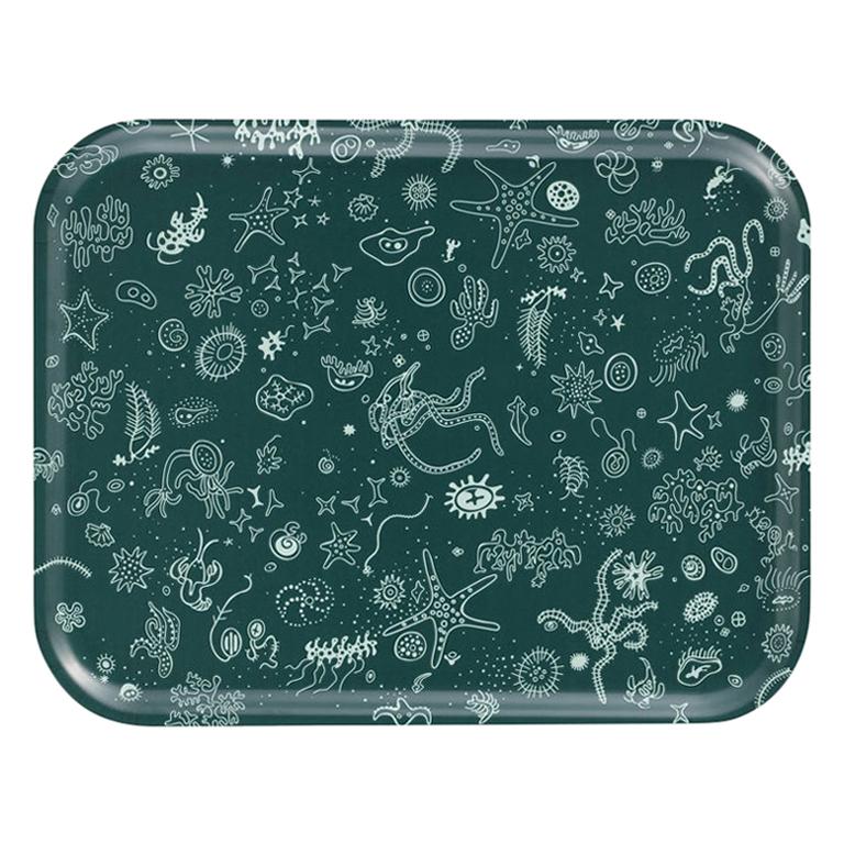 Vitra Large Classic Tray in Sea Things Pattern by Ray Eames For Sale