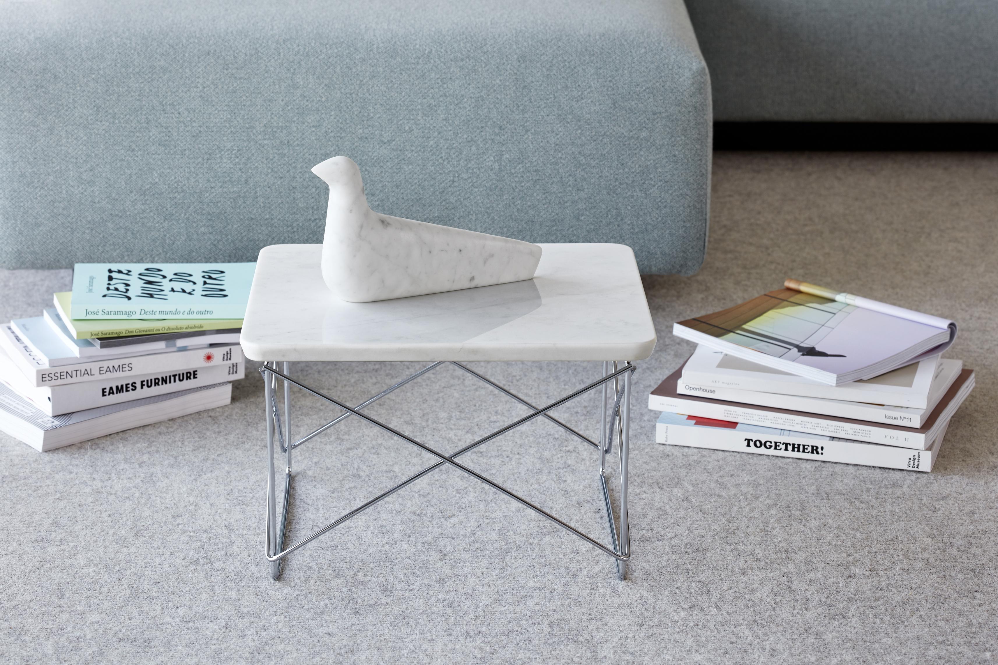 Modern Vitra L'Oiseau in Carrara Marble by the Bouroullec Brothers For Sale