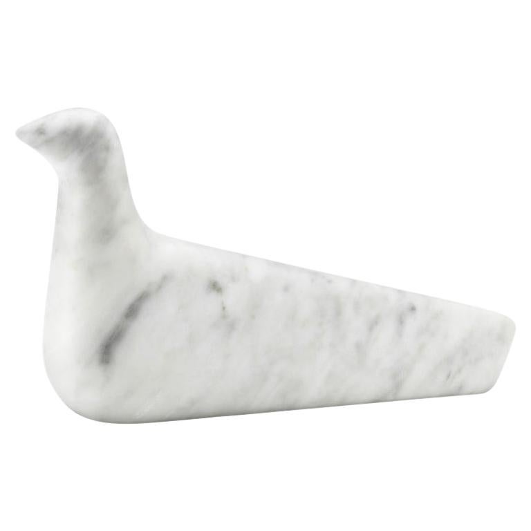 Vitra L'Oiseau in Carrara Marble by the Bouroullec Brothers For Sale