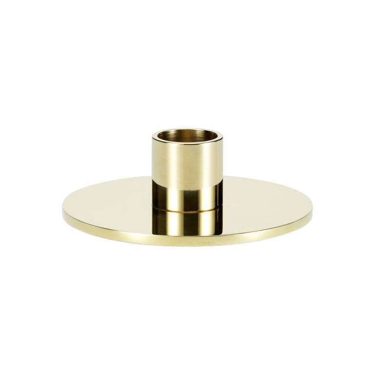 Vitra Circle Candleholder in Brass by Alexander Girard For Sale