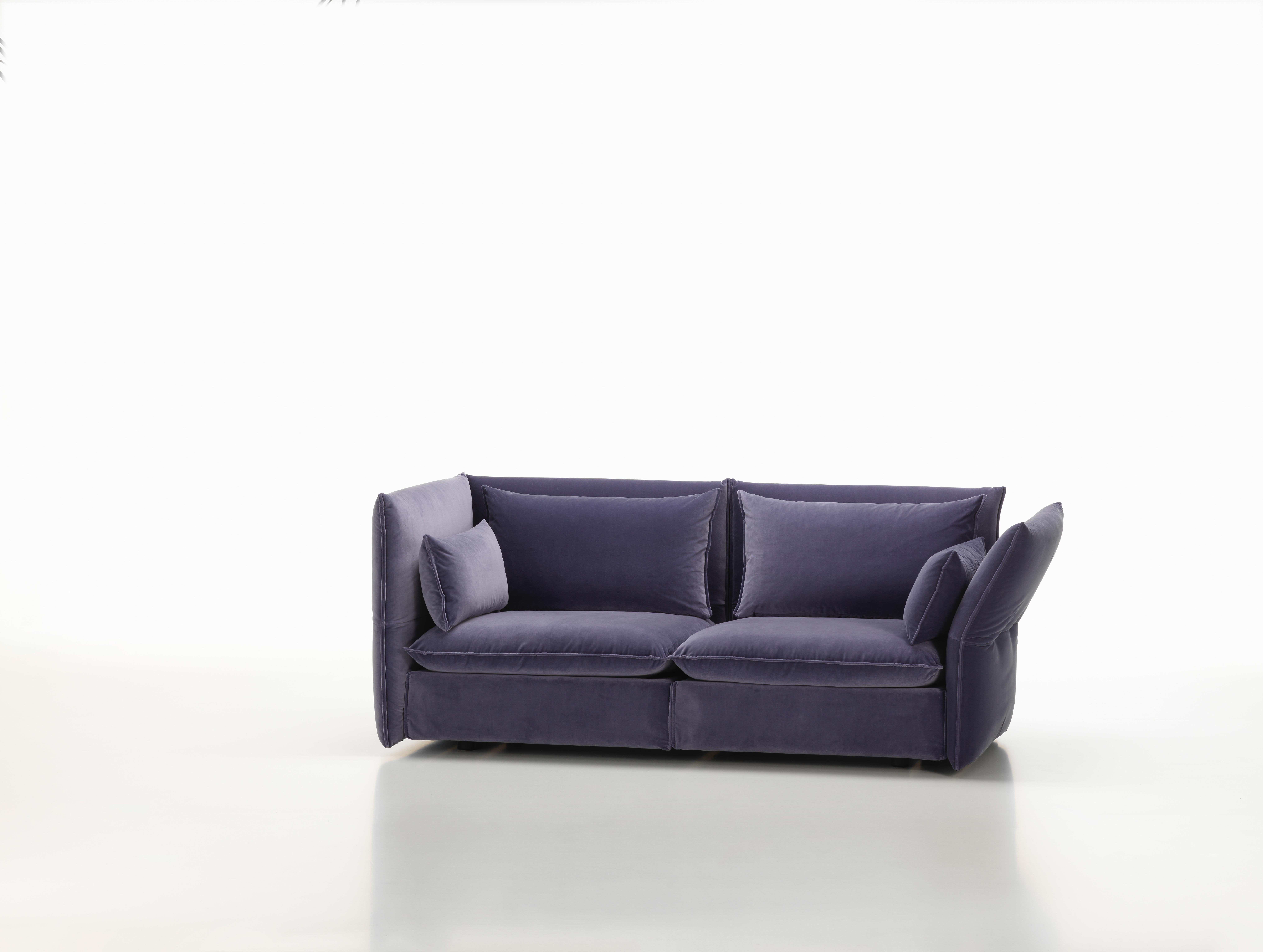 Vitra Mariposa 2-1/2 Seat Sofa in Blue Grey Shades by Edward Barber & Jay (Schweizerisch) im Angebot