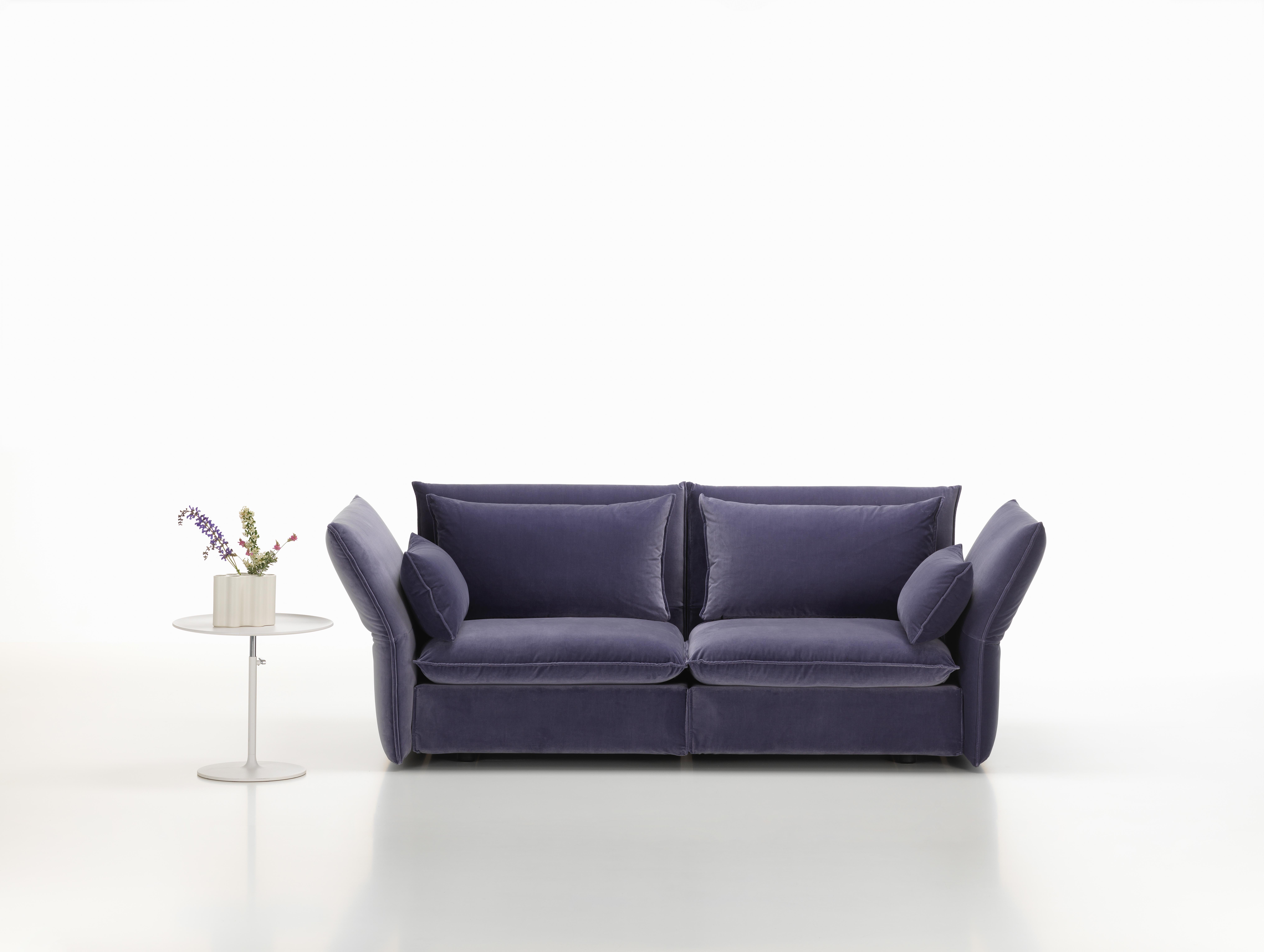 Vitra Mariposa 2-1/2 Seat Sofa in Blue Grey Shades by Edward Barber & Jay (21. Jahrhundert und zeitgenössisch) im Angebot
