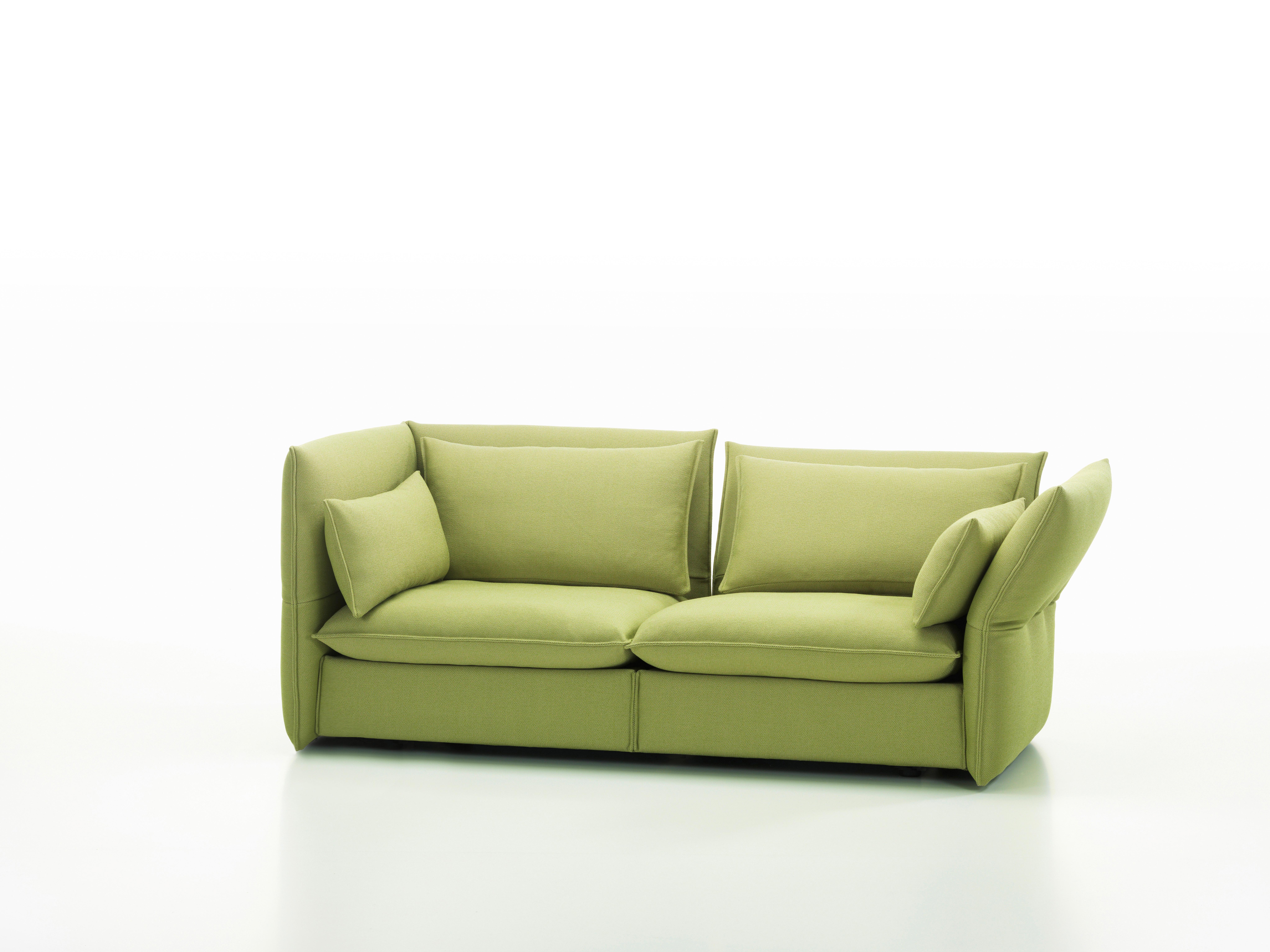 Vitra Mariposa 2 1/2-Seat Sofa in Sand Avocado by Edward Barber & Jay Osgerby In New Condition For Sale In New York, NY