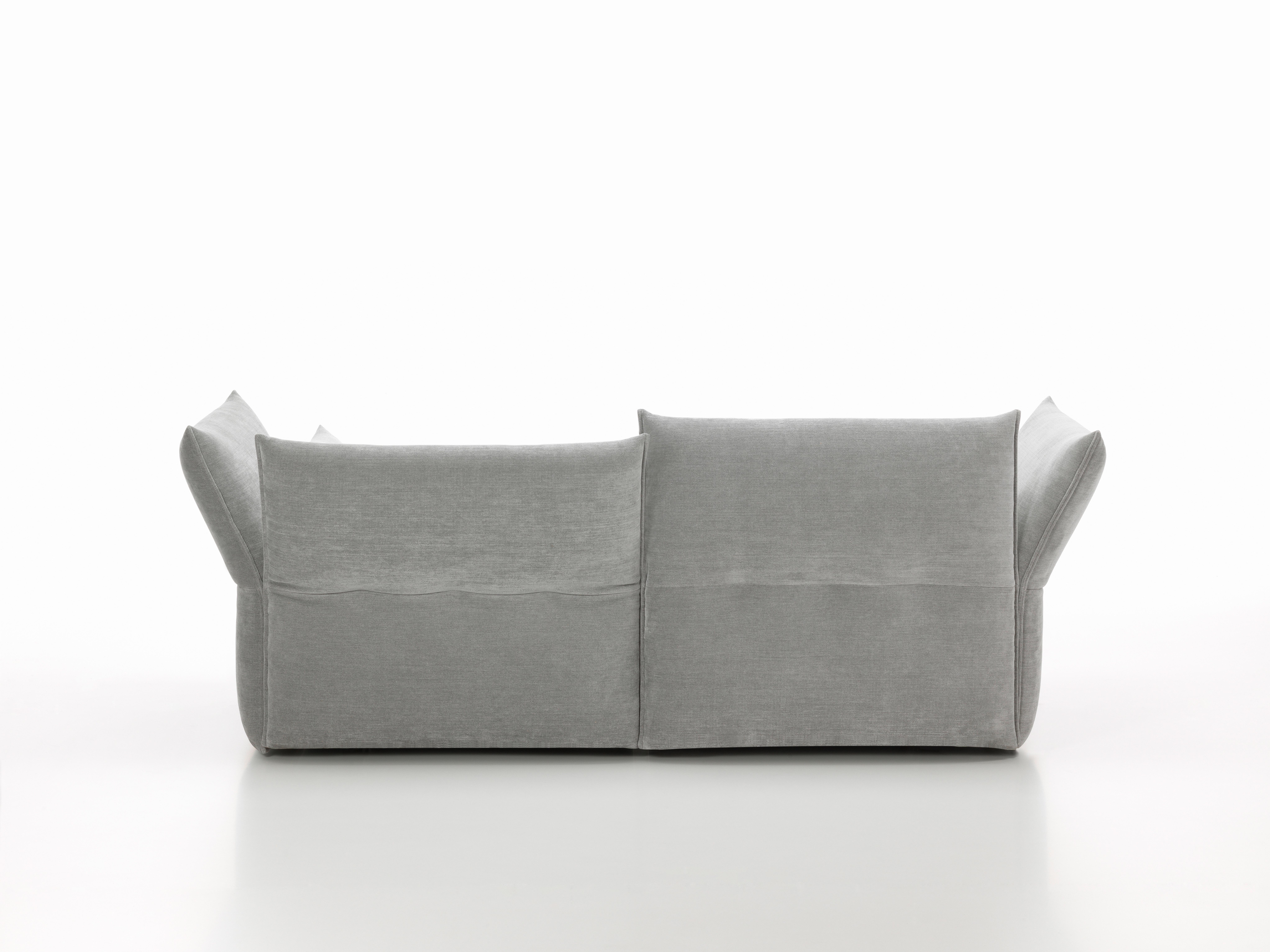 Modern Vitra Mariposa 2 1/2-Seat Sofa in Silver Grey by Edward Barber & Jay Osgerby For Sale