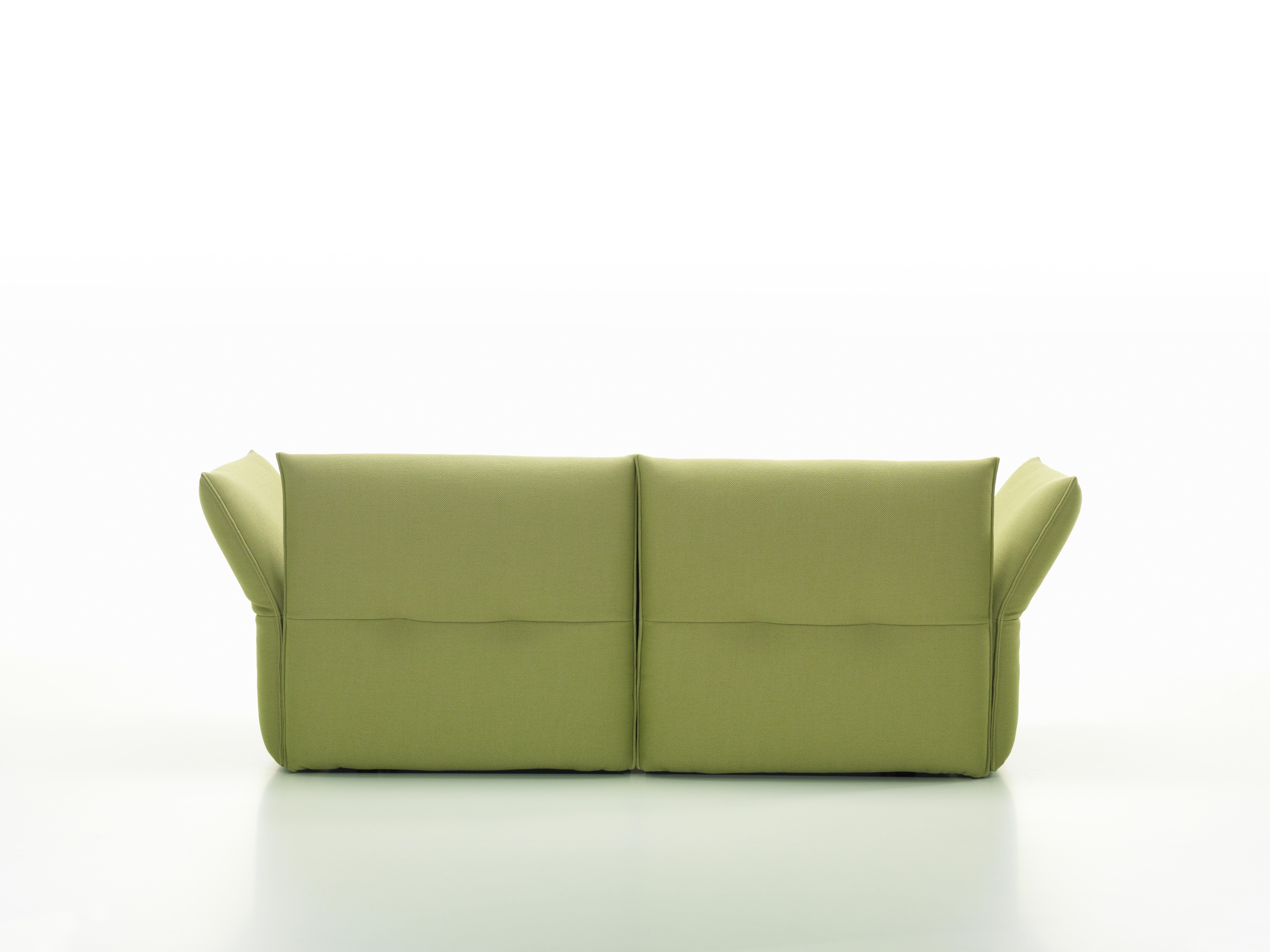 Vitra Mariposa 2-Seat Sofa in Sand & Avocado Credo by Edward Barber & Jay For Sale 3