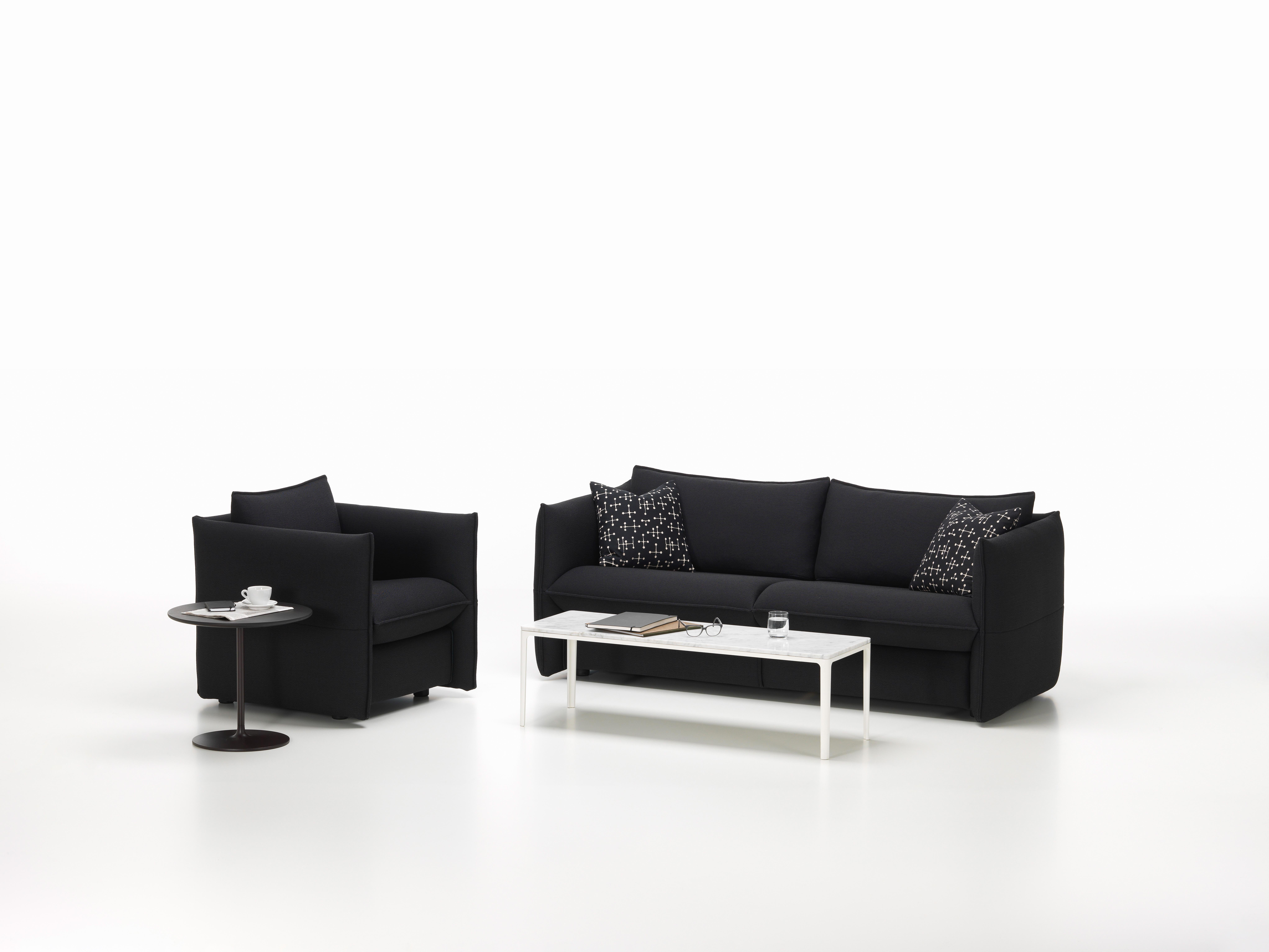 These items are currently only available in the United States.

The Mariposa Club armchair is suitable for smaller urban living spaces and for lounge and hospitality settings. The slim line body of both the sofa and armchairs offers maximum seating