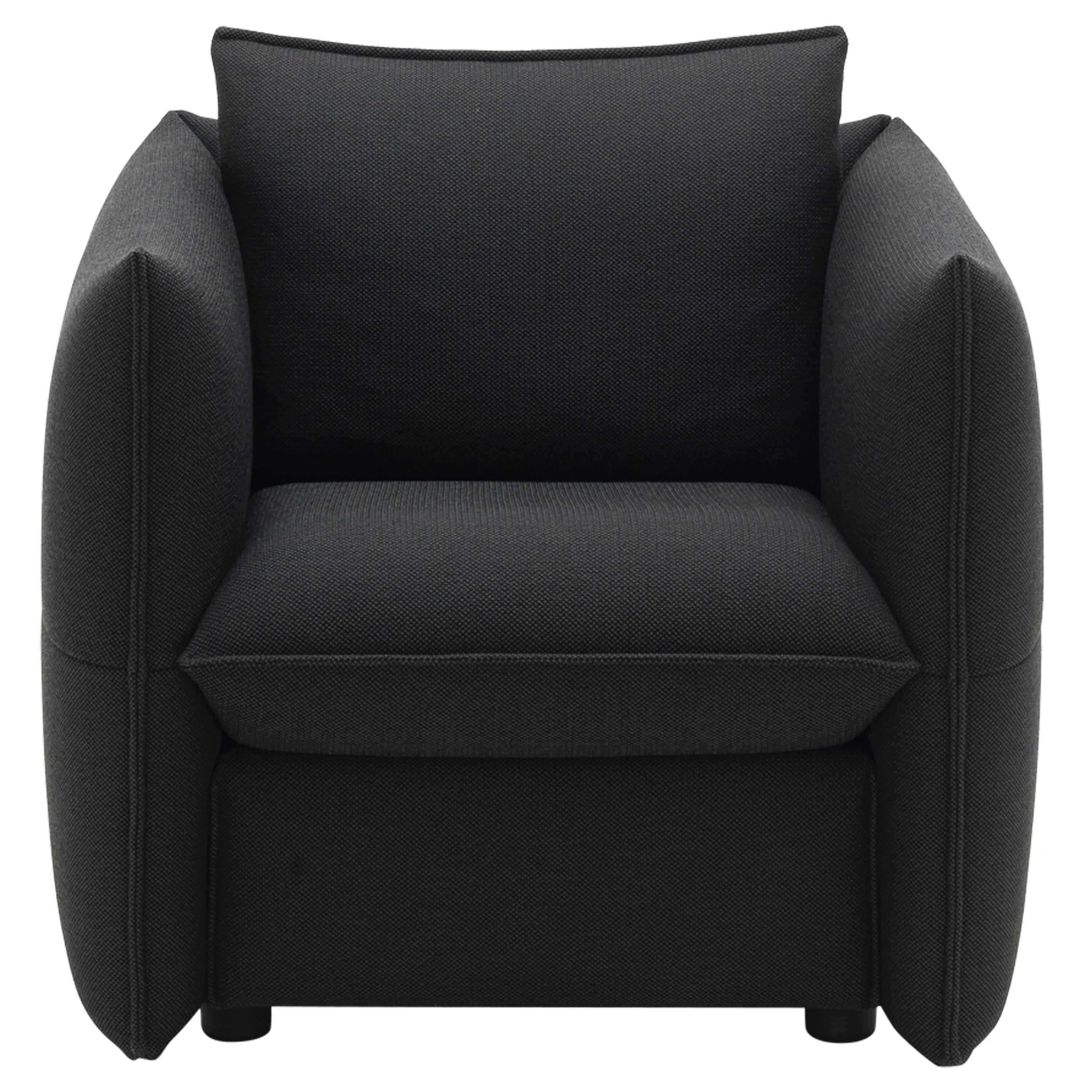Vitra Mariposa Club Armchair in Nero Plano by Edward Barber & Jay Osgerby For Sale