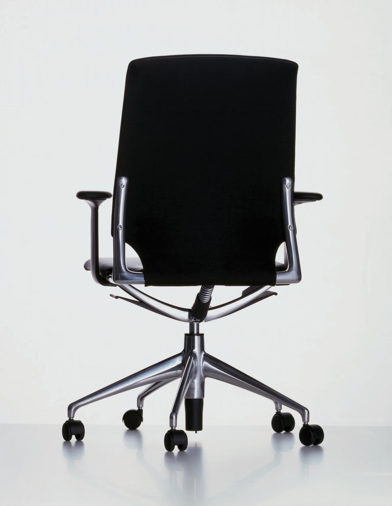 Vitra Meda Chair in Black Leather by Alberto Meda at 1stDibs | vitra meda  chair review, meda chair vitra, alberto meda chair