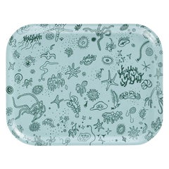 Vitra Medium Classic Tray in Sea Things Pattern by Ray Eames