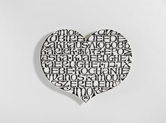 Vitra Metal Wall Relief International Love Heart by Alexander Girard
