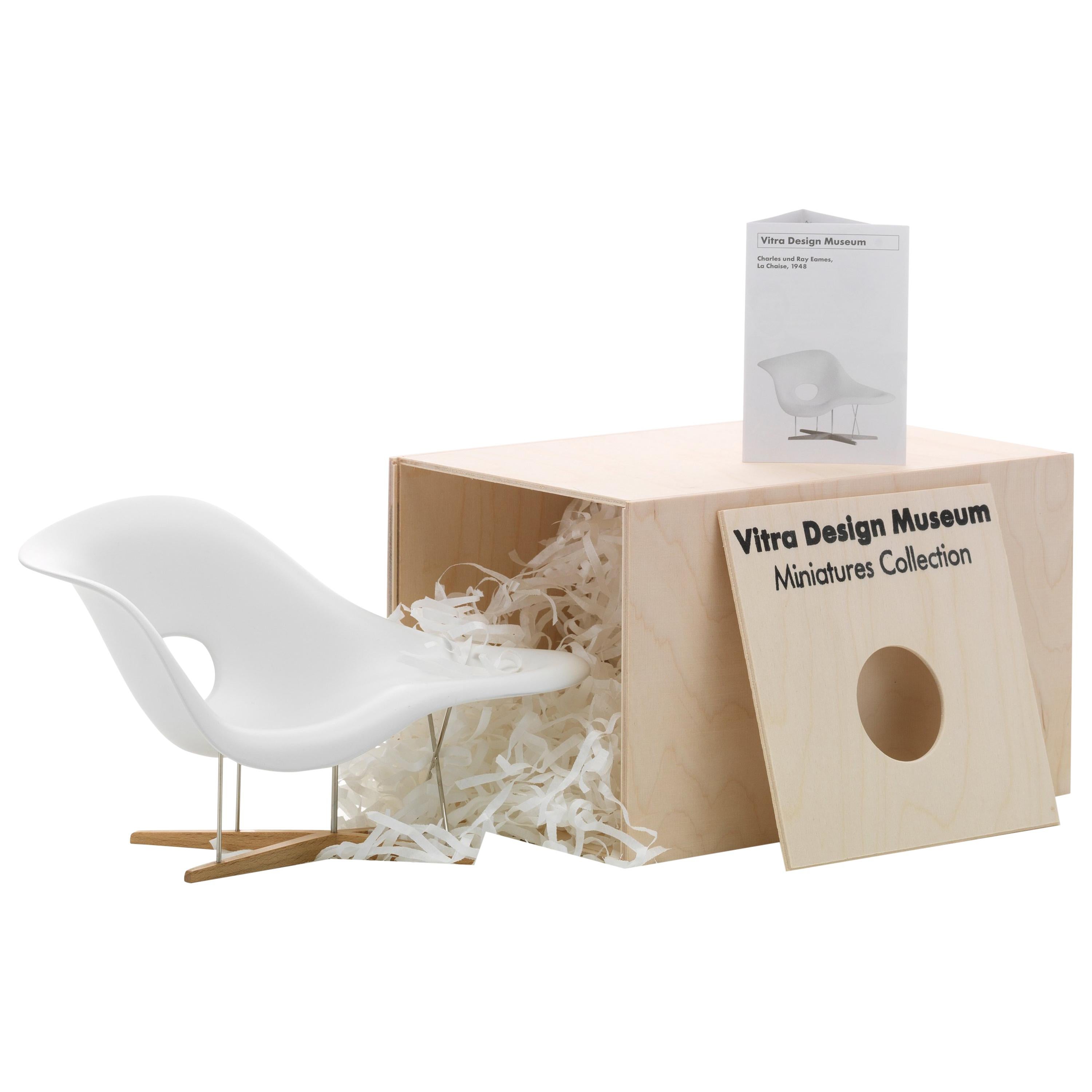 Vitra Miniature La Chaise by Charles & Ray Eames For Sale