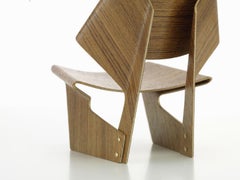Laminierter Vitra-Miniaturstuhl von Grete Jalk, 1963