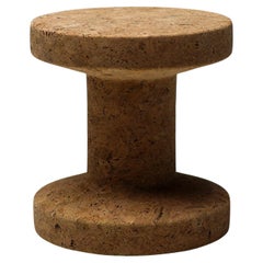 Sgabello in sughero Vitra Model B di Jasper Morrison