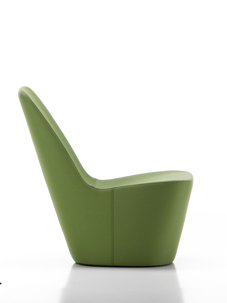 Vitra Monopod Chair in Grass Green and Forest by Jasper Morrison For