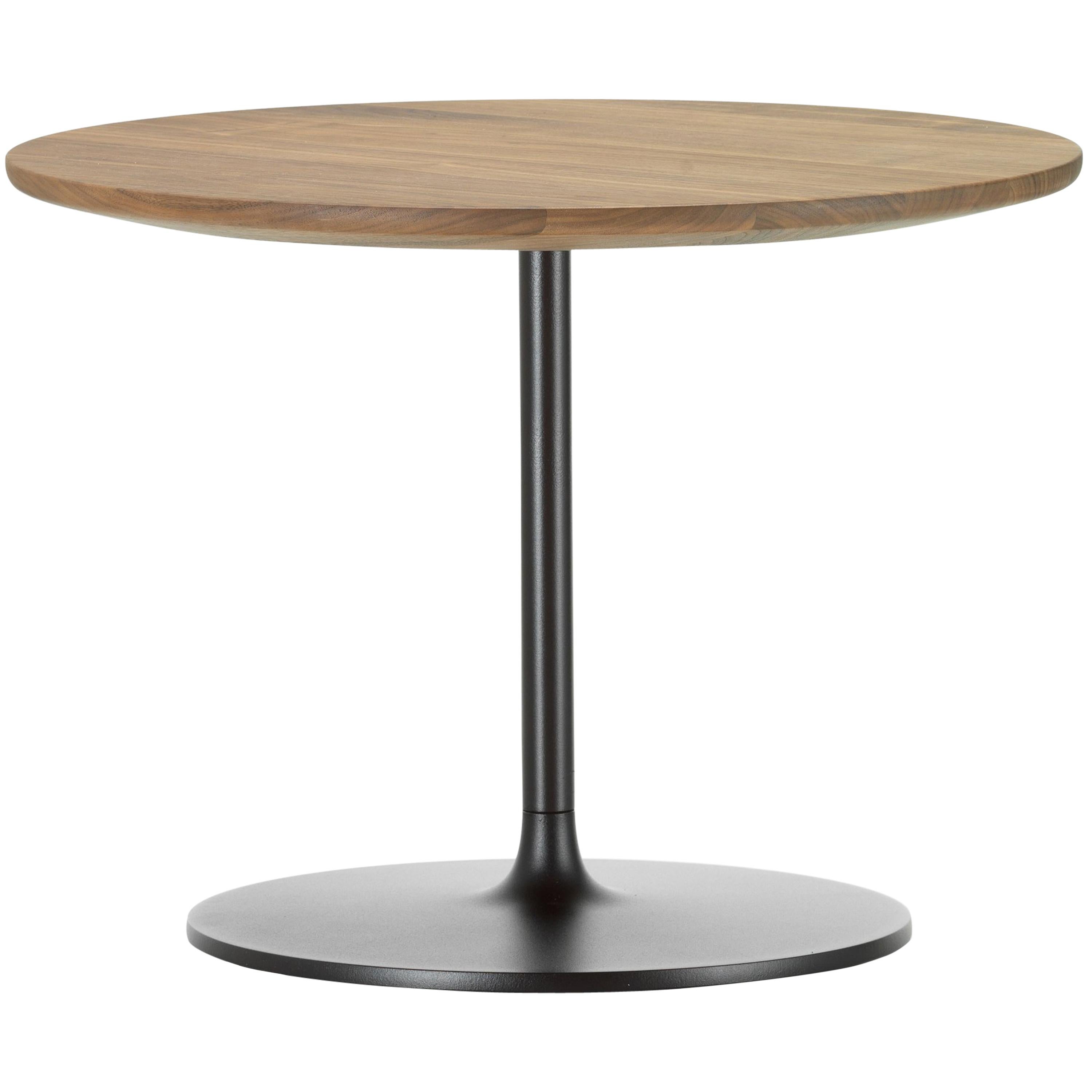 Vitra Occasional Low Table 35 in American Walnut Solid Wood by Jasper Morrison For Sale