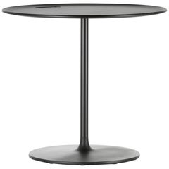 Vitra Occasional Low Table 45 in Metal Chocolate by Jasper Morrison