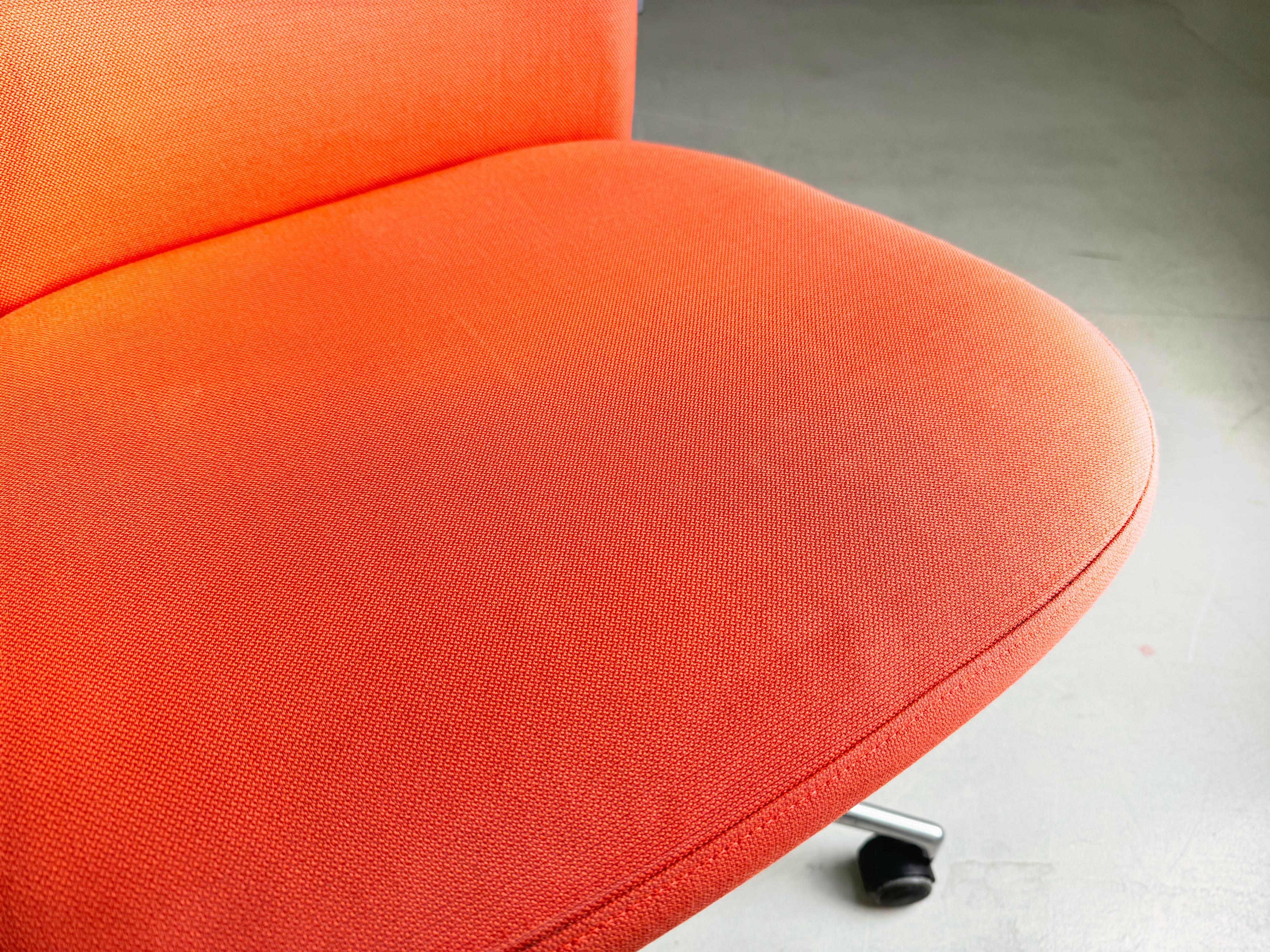 Vitra office chair T-Chair red blue gray black design chair For Sale 9