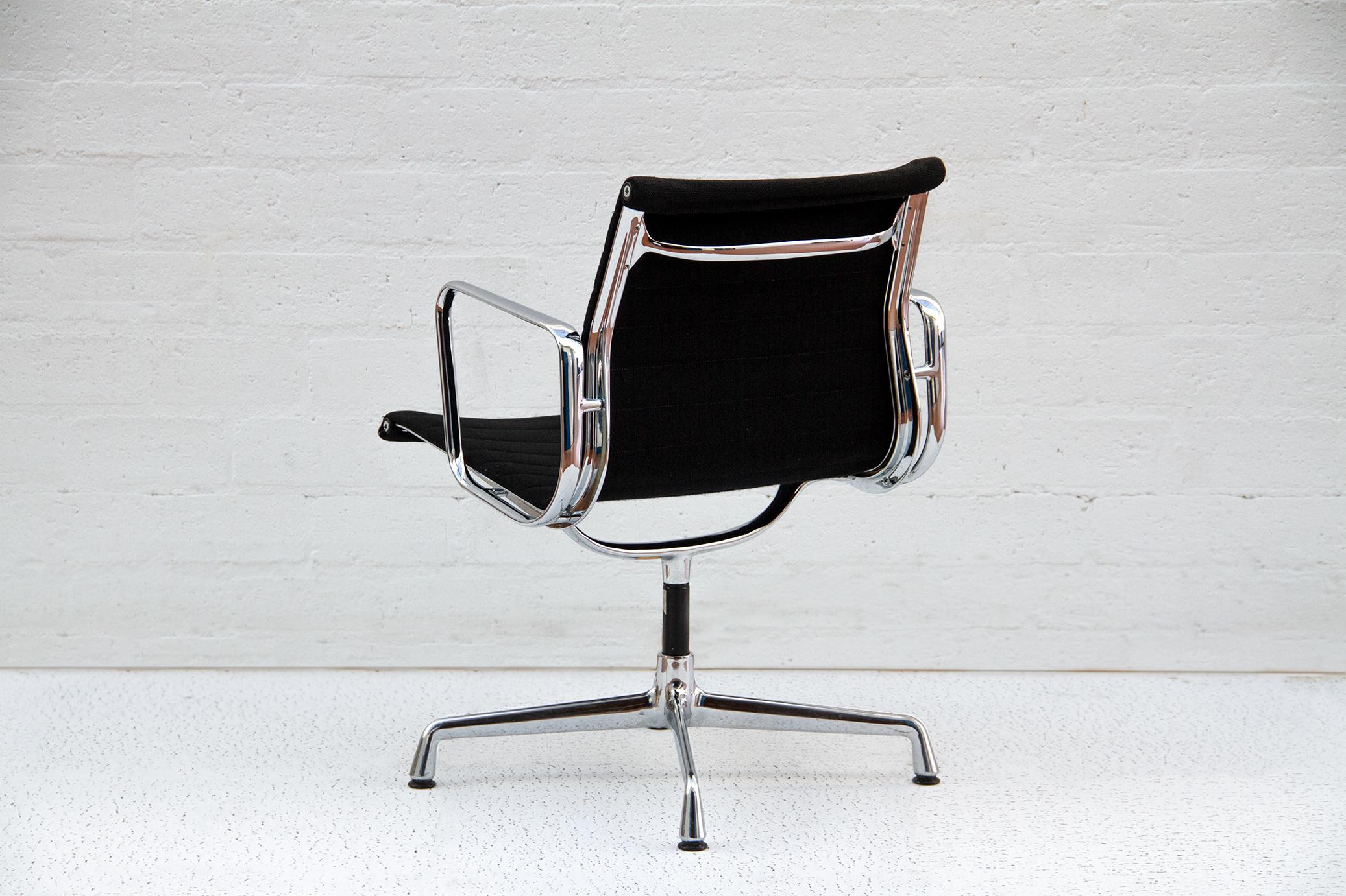 Dutch Vitra Original, Eames Office Chair, EA108, Swivel with Armrest, Modern Design