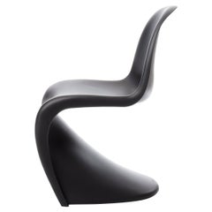 Vitra Panton Chair in Black by Verner Panton