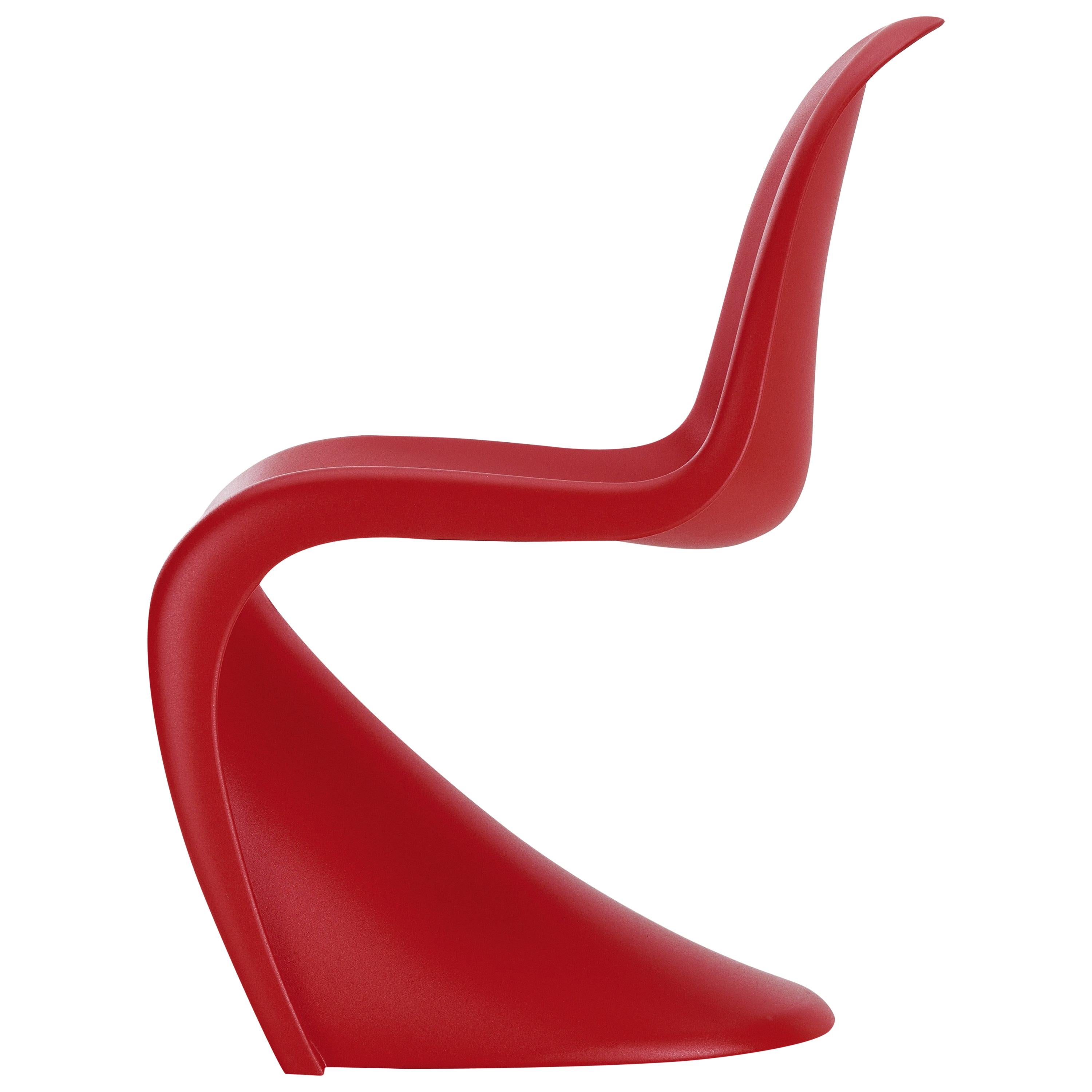 Vitra Panton Junior Chair in Classic Red by Verner Panton For Sale