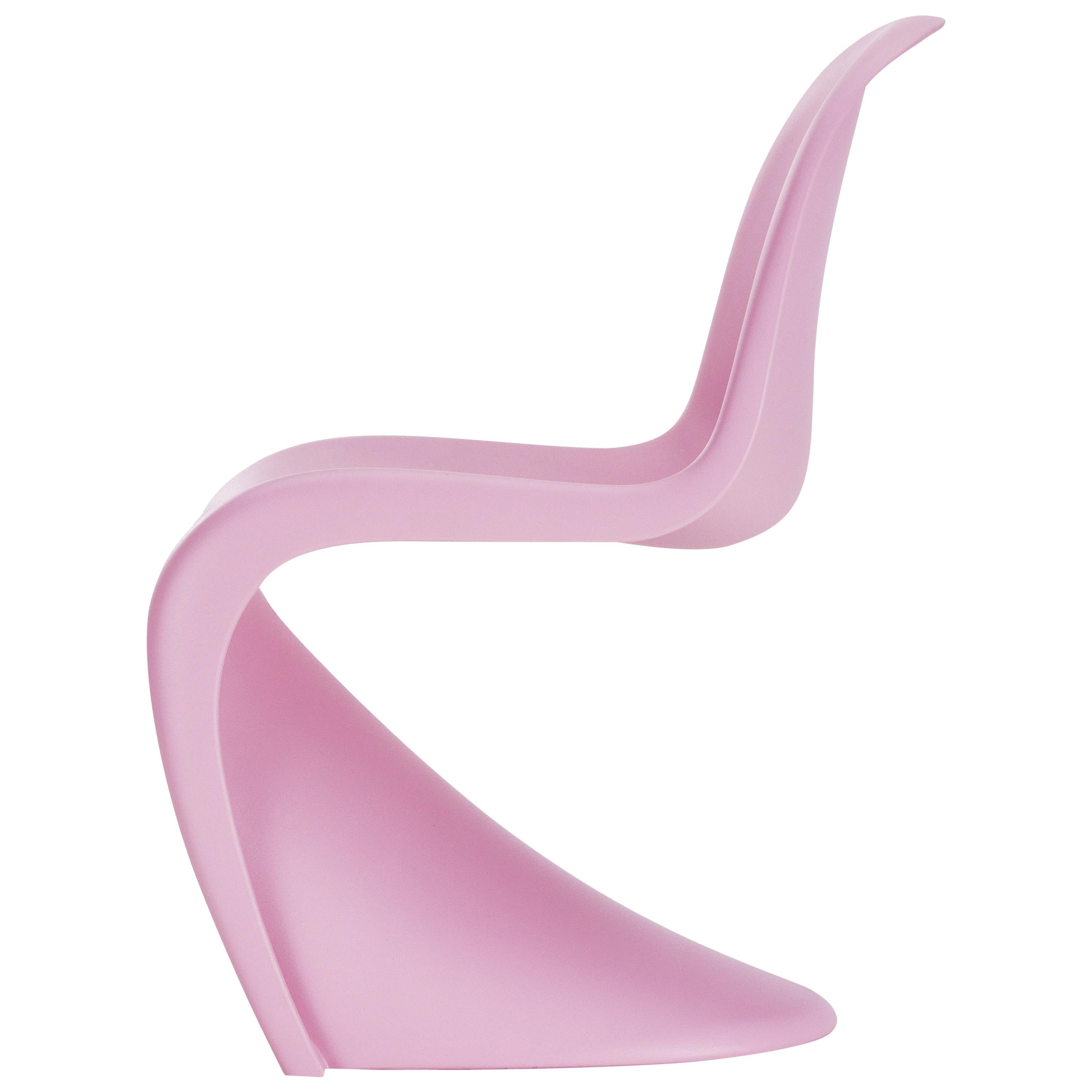 Vitra Panton Junior-Stuhl in Hellrosa von Verner Panton im Angebot