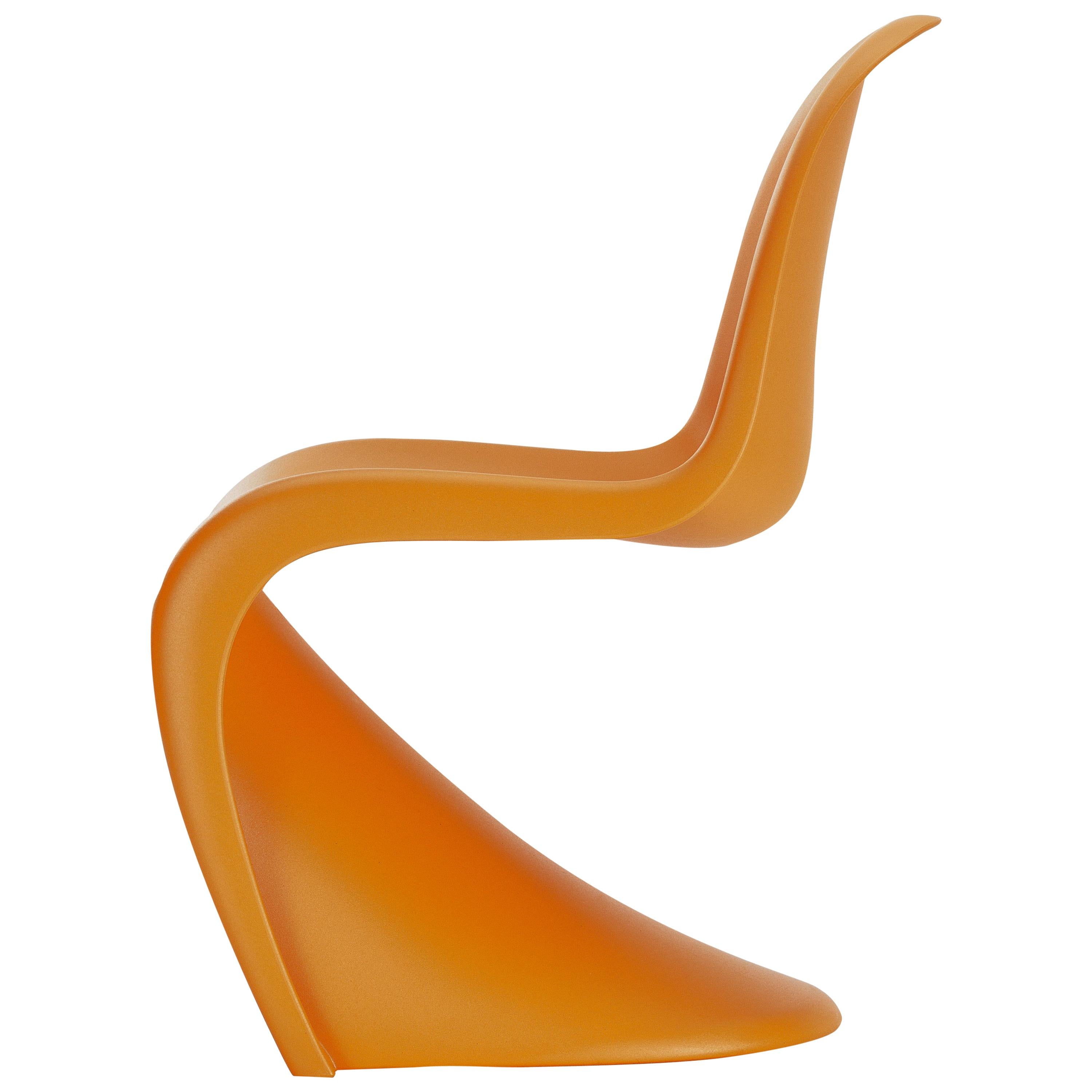 Vitra Panton Junior Chair in Tangerine by Verner Panton im Angebot
