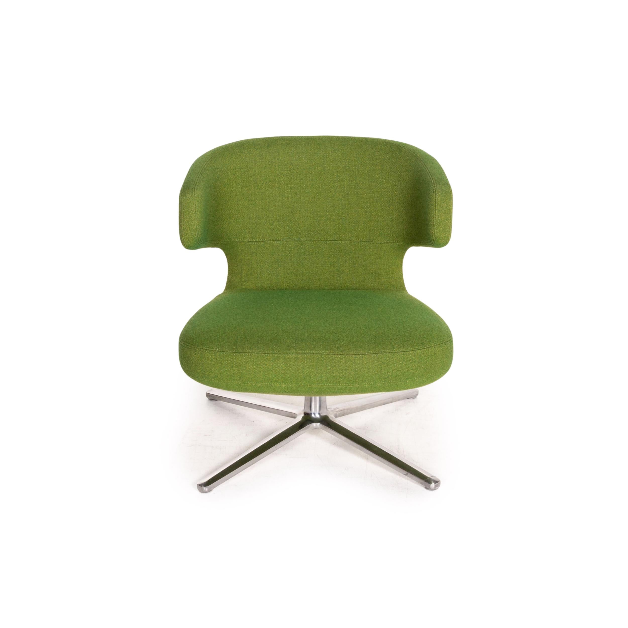 Vitra Petit Repos Green Armchair Fabric In Good Condition In Cologne, DE