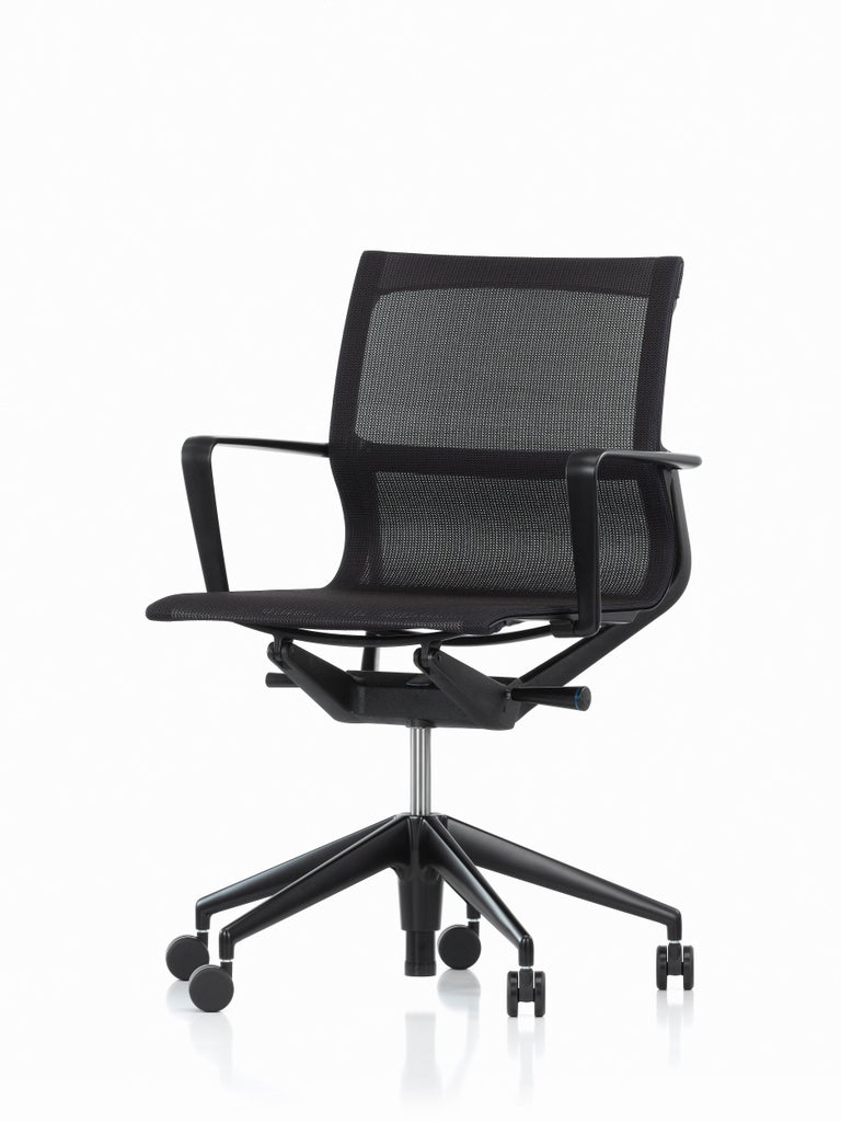 Vitra Physix Chair in Black Fleece Net by Alberto Meda For Sale at 1stDibs